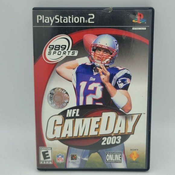 NFL GameDay 2003 (Sony PlayStation 2, 2002) Tom Brady - Picture 2 of 3